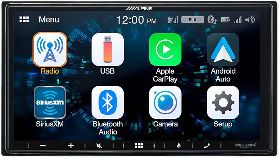 Amazon.com: Alpine 7 Receiver Bluetooth w/Carplay/Android for 00