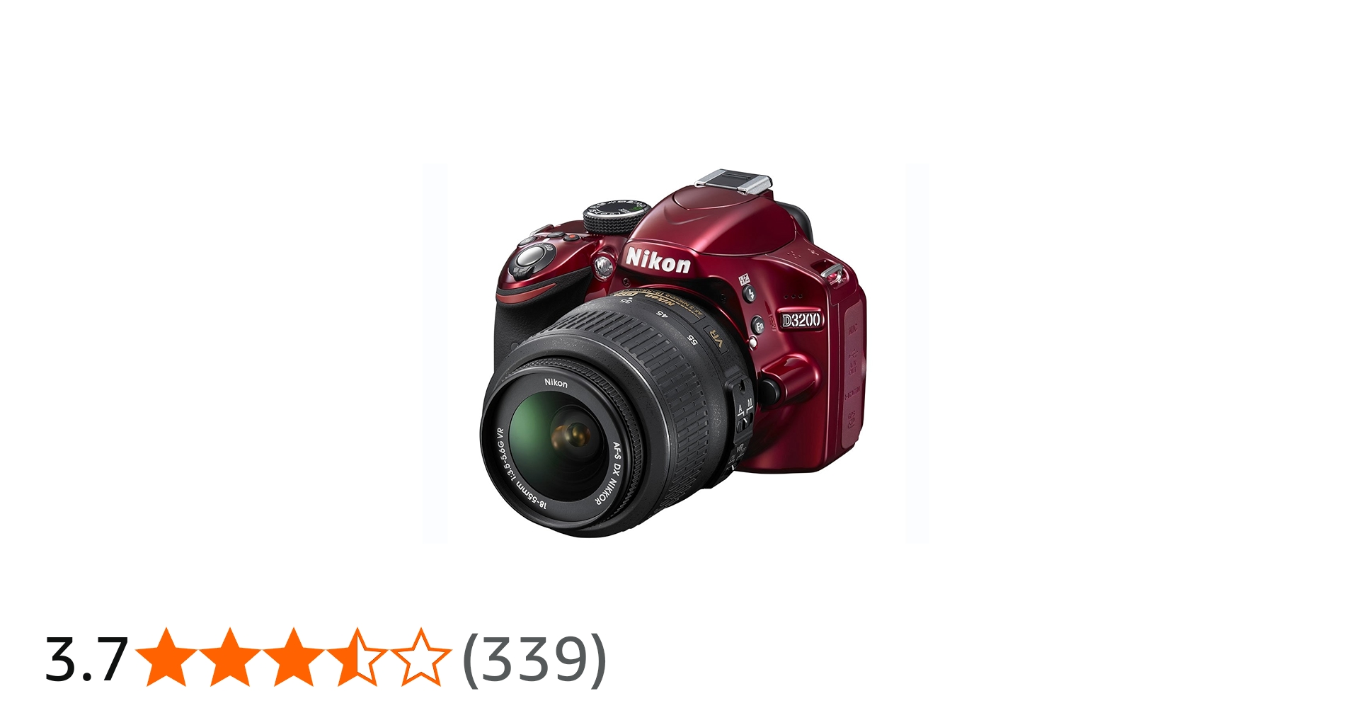 Amazon | Nikon デジタル一眼レフカメラ D3200 ボディー レッド
