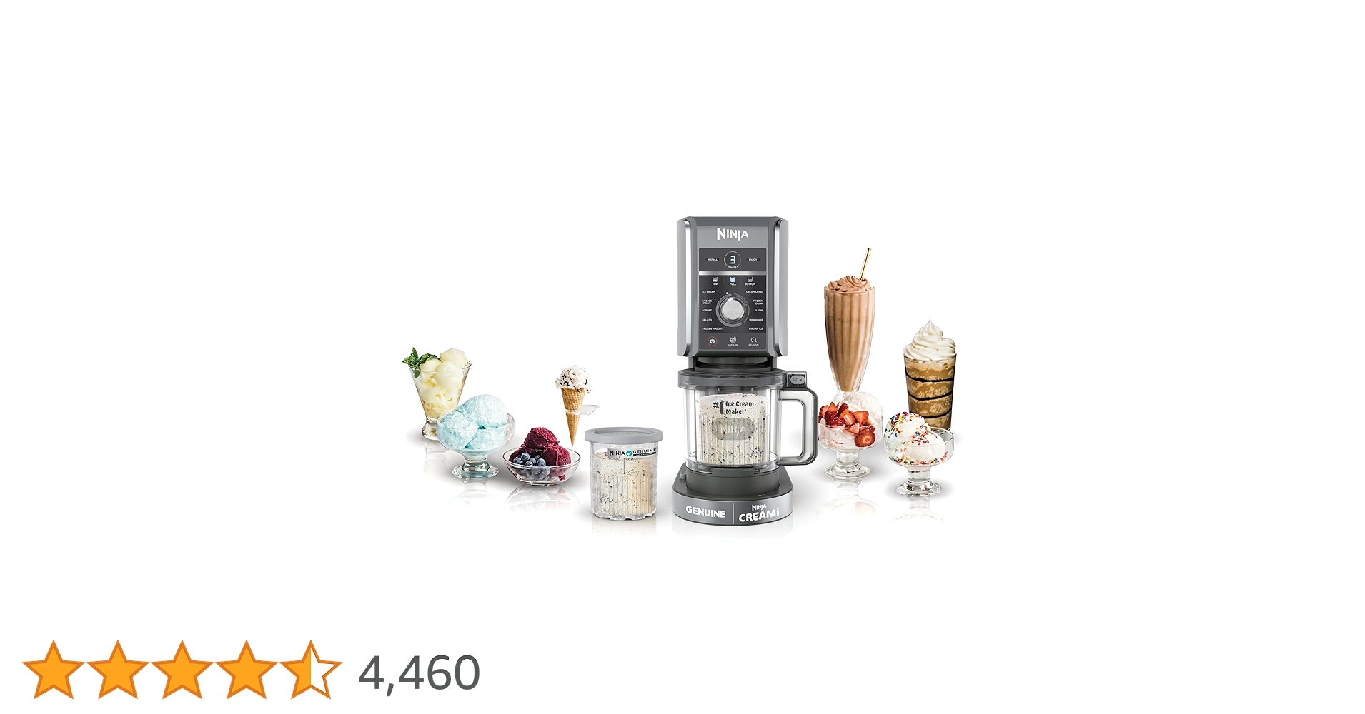 Ninja NC501ME アイスクリームメーカー Ninja NC501ME アイスクリーム