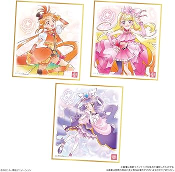 Amazon | プリキュア 色紙ART7 10個入りBOX (食玩) 通販