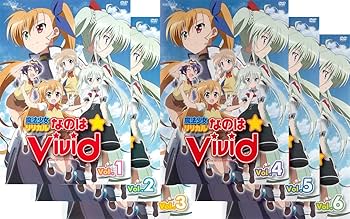 Amazon.co.jp: 魔法少女 リリカルなのは ViVid [レンタル落ち] 全6巻