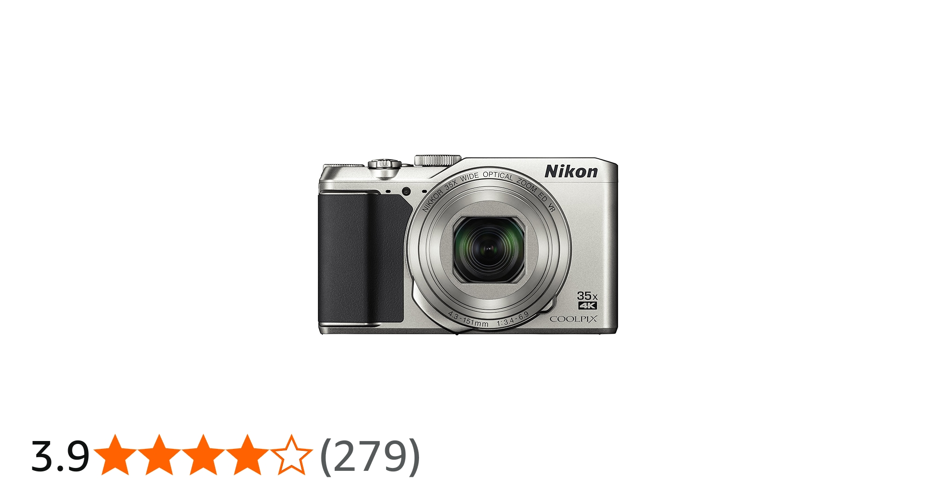 Amazon Canada: Nikon COOLPIX A900 Digital Camera (Silver)