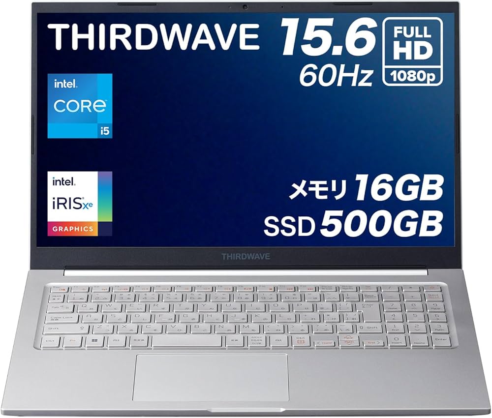 Amazon.co.jp: ノートPC パソコン THIRDWAVE DX-R5 Core i5-1335U