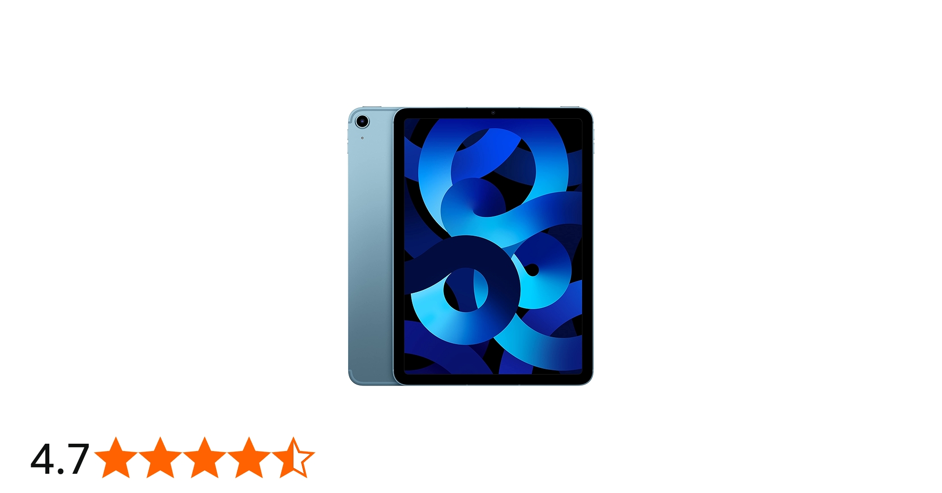 Amazon | 2022 Apple iPad Air (Wi-Fi, 64GB) - ブルー (第5世代