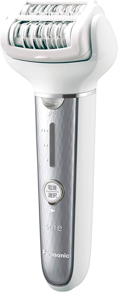 Amazon.co.jp: Panasonic Soie Body Epilator 2 Attachments, Silver