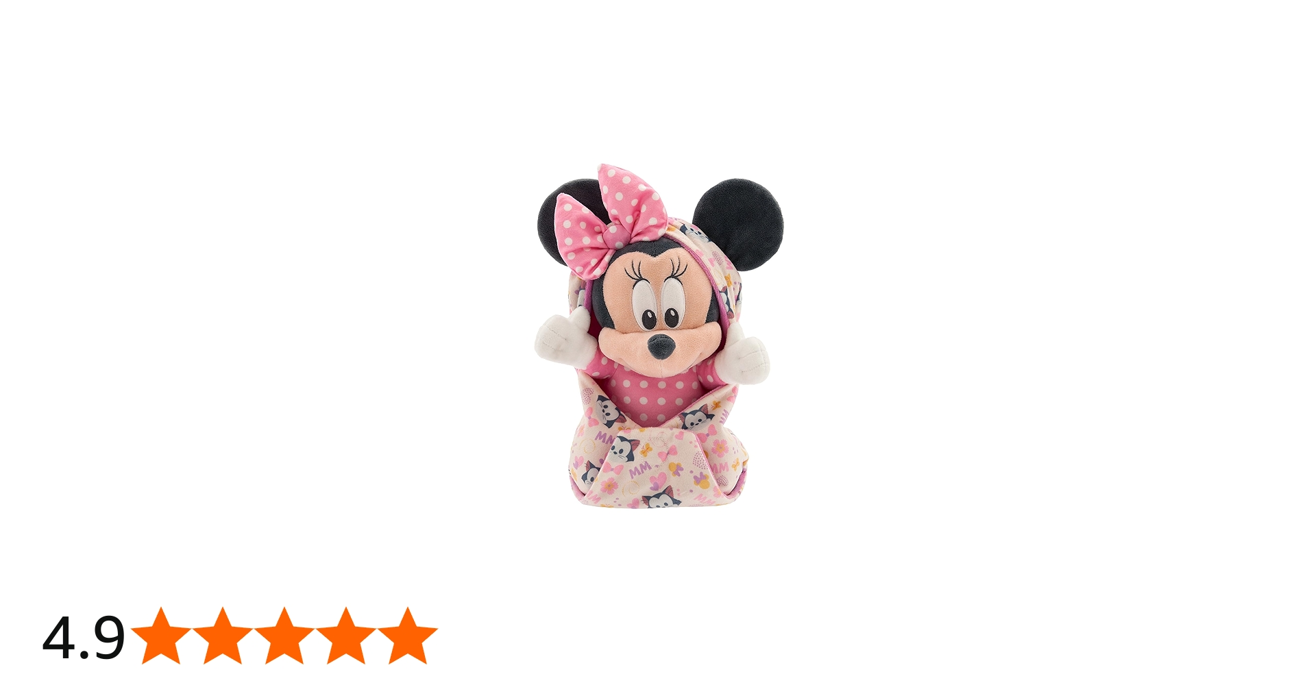 Amazon.co.jp: ディズニー ミニーマウス ぬいぐるみ おくるみ 赤ちゃん