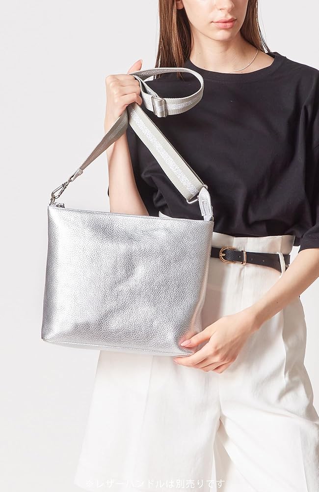 Amazon.co.jp: [サロンドアルファード] 本革 ショルダーバッグ