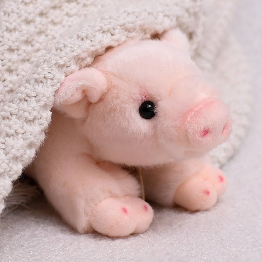 Amazon.co.jp: ピンクのブタのぬいぐるみ | かわいい豚のぬいぐるみ