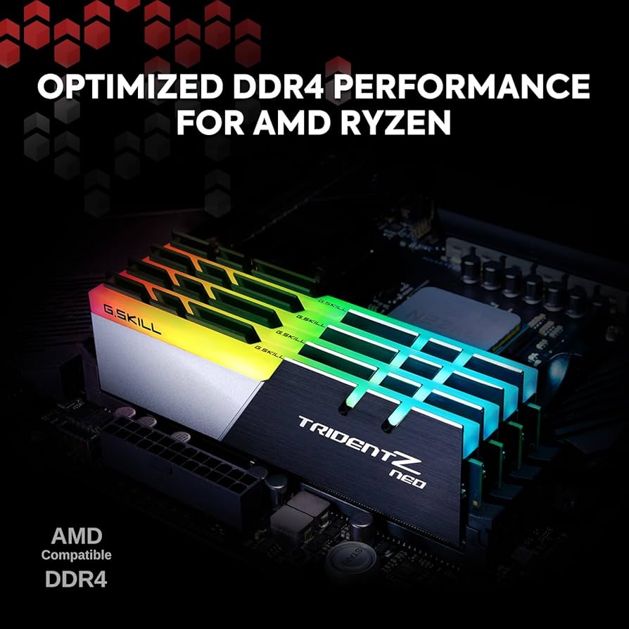 G.SKILL Trident Z Neo Series DDR4 RAM (XMP) 32GB (4x8GB) 3600MT/s