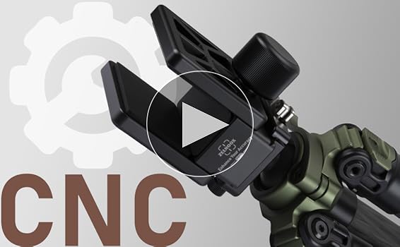 Amazon.com : Zelnoox Arca-Swiss Rifle Saddle Mount Hunting Tripod