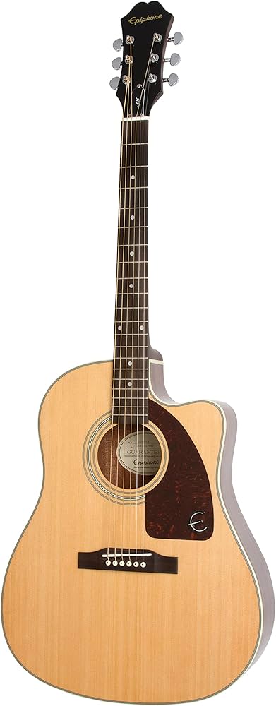 Amazon.com: Epiphone J-15 EC Deluxe Acoustic Electric, Natural