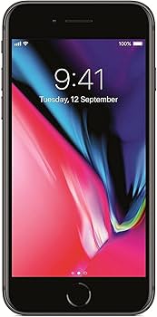 Apple iPhone 8, 64GB, Space Gray - Fully Unlocked (Renewed