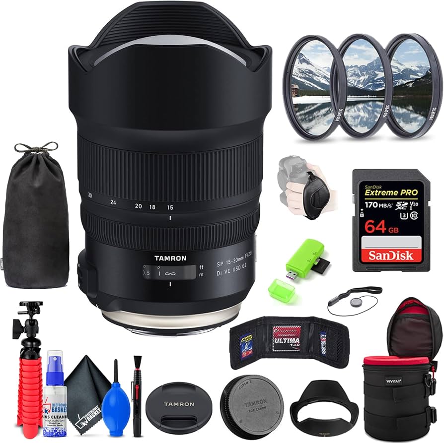 Amazon.com : Tamron SP 15-30mm f/2.8 Di VC USD G2 Lens Compatible