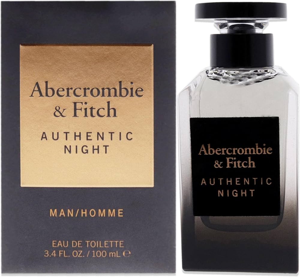 Amazon.com : Abercrombie & Fitch Authentic Night Men EDT Spray 3.4