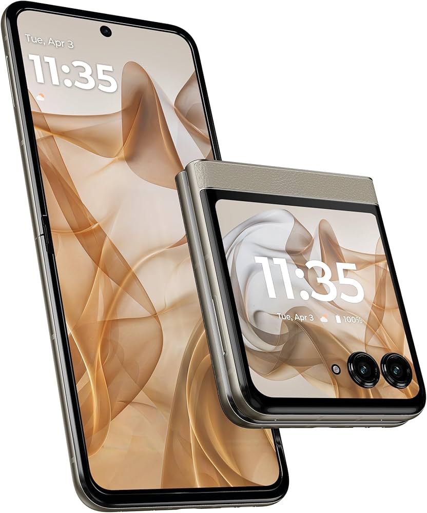 Amazon | Motorola(モトローラ) motorola razr 50｜12GB/512GB｜サンド