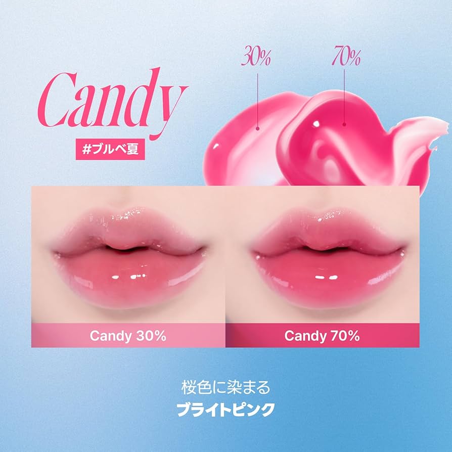 Amazon | fwee(フィー) 3Dボリューミング グロス 1個 30% ピンク