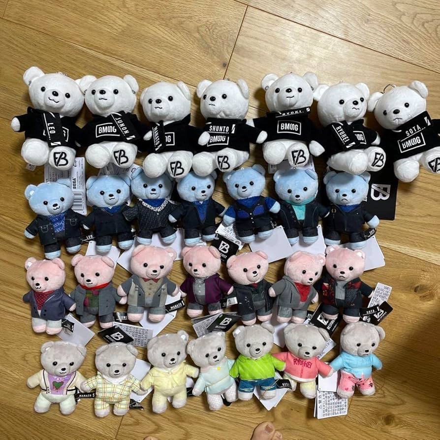 Amazon.co.jp: BE FIRST ビーファースト ぬいぐるみ コンプ : おもちゃ