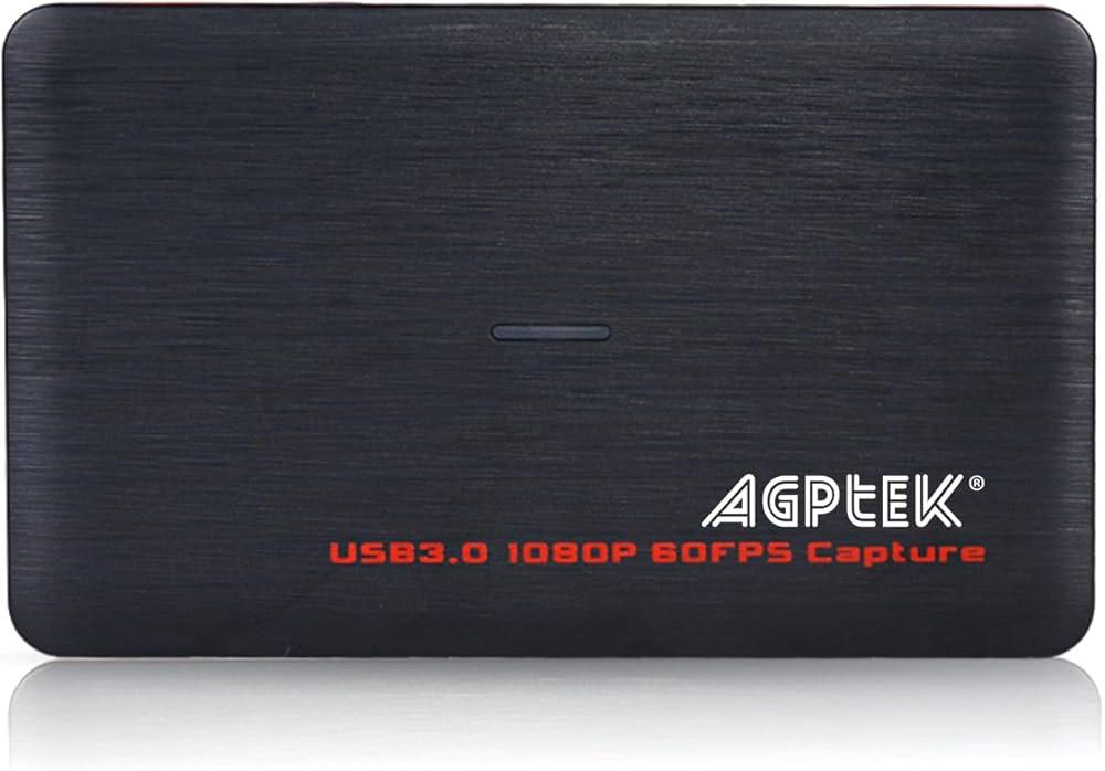 Amazon | 「USB3.0対応」AGPtEK HDMIゲームキャプチャーボード HD1080p