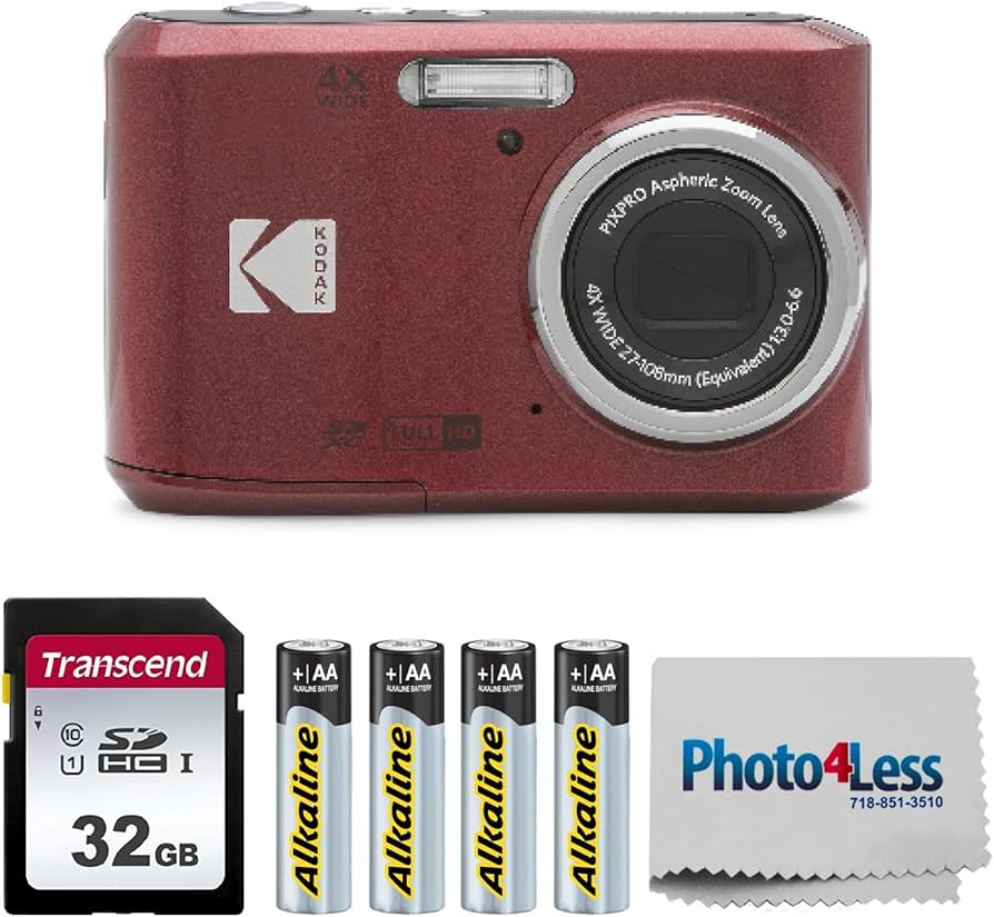 Amazon.com : KODAK PIXPRO FZ45 16MP Digital Camera with 4X Optical