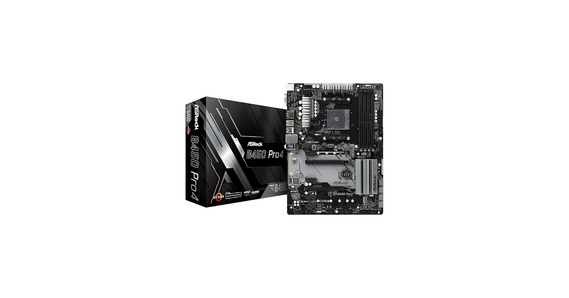 Amazon.com: ASRock ATX Motherboard (B450 PRO4) : Electronics