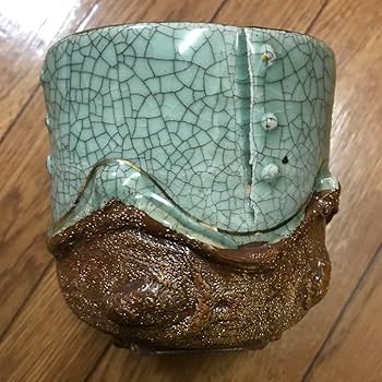 Amazon.co.jp: 相馬焼 相馬本家 湯呑み 花瓶 建水 : ホビー