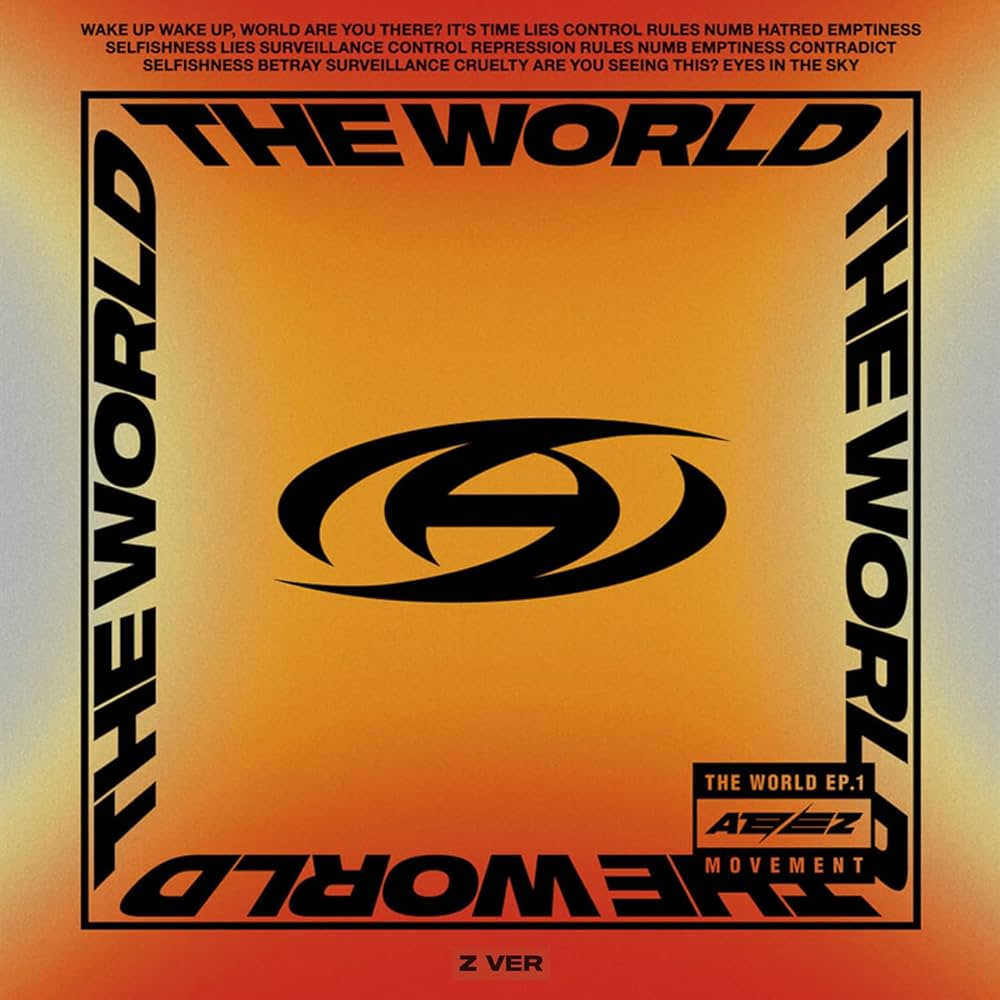ATEEZ - [THE WORLD EP.1 : MOVEMENT] (Z Ver.) Photo Booklet + DISC