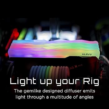 KLEVV CRAS X RGB DDR4 16GB (2x8GB) 3200MHz CL16 1.35V Gaming