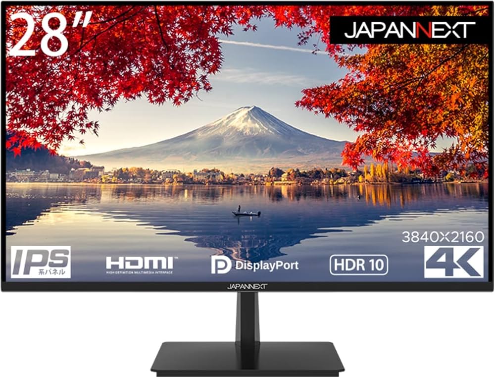 Amazon.co.jp: JAPANNEXT 28インチ モニター 4K UHD 3840x2160解像度