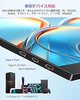 Amazon.co.jp: Newsoul モバイルモニター 15.6インチ モバイル
