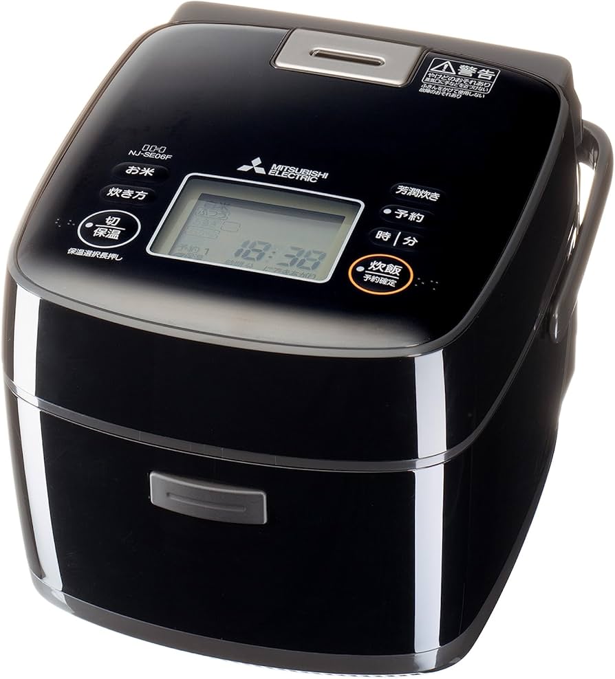 Amazon | 三菱電機 炊飯器 3.5合 IH式 日本製 一人暮らし 炭炊釜(2層厚