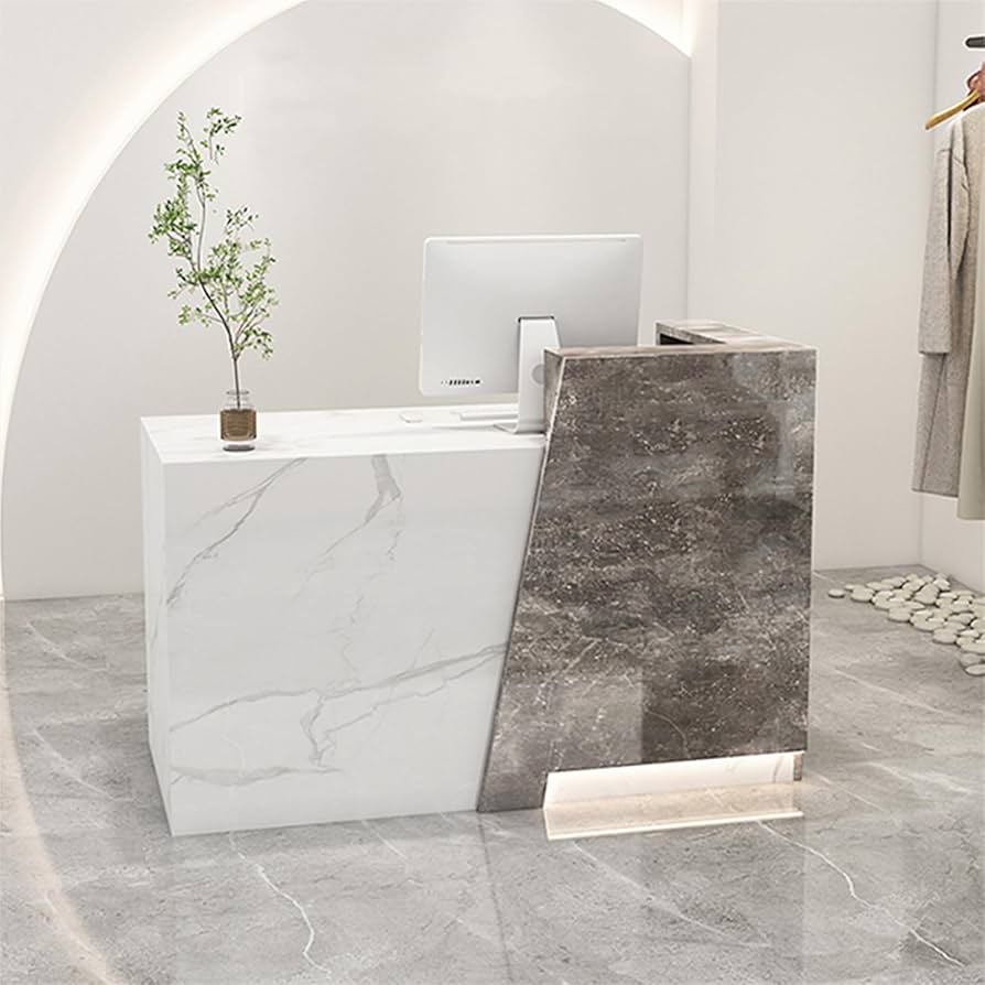 Amazon.co.jp: レジカウンター 組み立てレジ台 レジカウンターおしゃれ