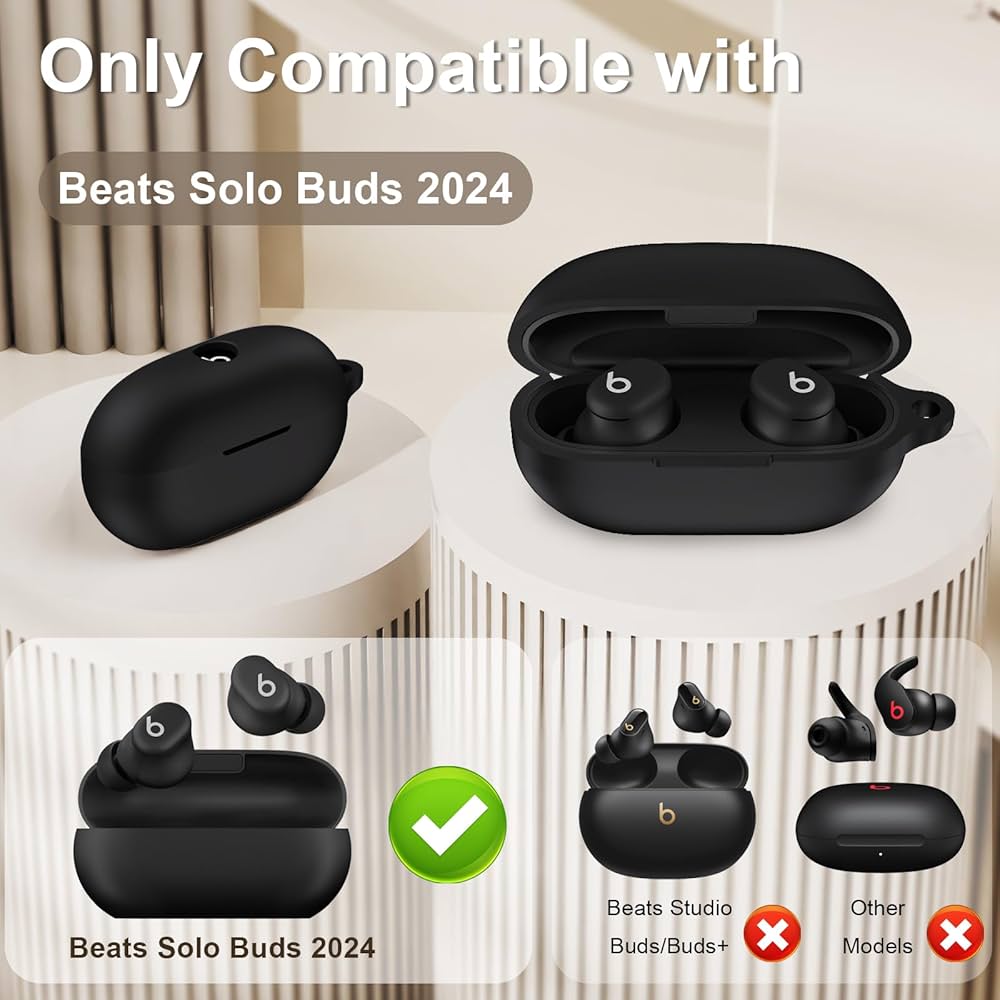 Amazon.com: LDSXAY Compatible with Beats Solo Buds Case Cover