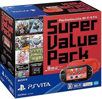 Amazon | PlayStation Vita Super Value Pack Wi-Fiモデル レッド