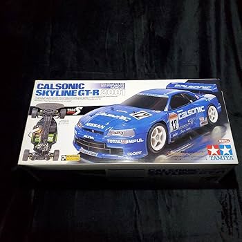 Amazon.co.jp: タミヤ 1/10 RC カルソニック スカイライン GT-R 2001