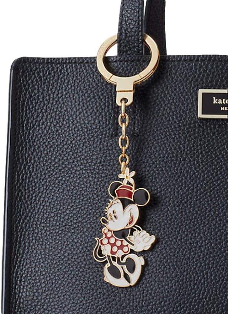 Amazon.co.jp: ケイト・スペード ミニーマウス 宝石付きキーチェーン