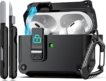 Amazon | RFUNGUANGO AirPods Pro 第 2/1 世代ケースカバー 安全な