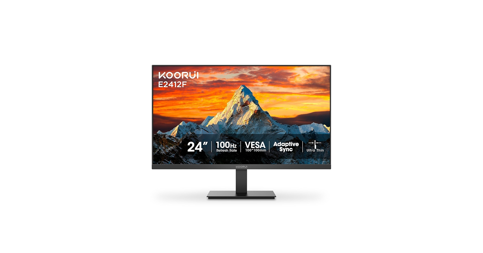 Amazon.com: KOORUI E2412F 24 inch Computer Monitor, Full HD 1920 x
