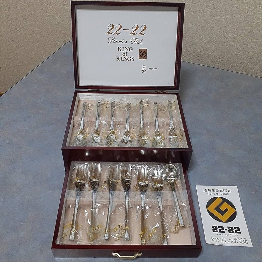 マーシャン カトラリーセット 22-22キングオブキングス ティースプーン