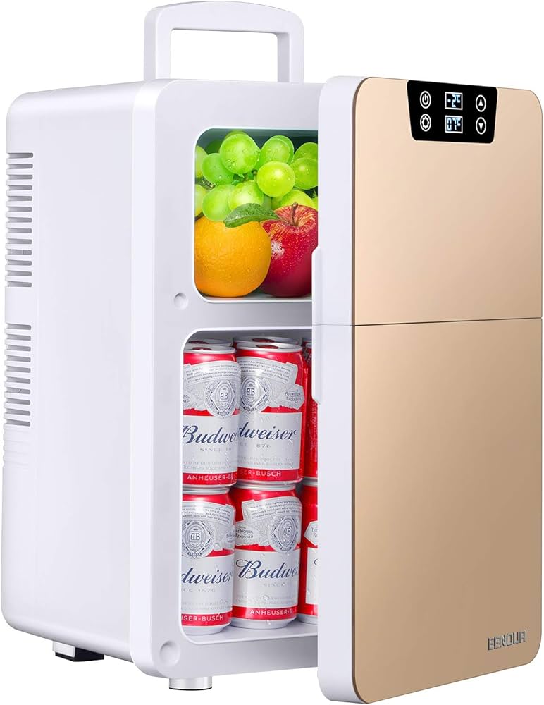 Amazon | EENOUR 冷温庫 20L ミニ冷蔵庫 ポータブル 保冷庫 小型 2ドア