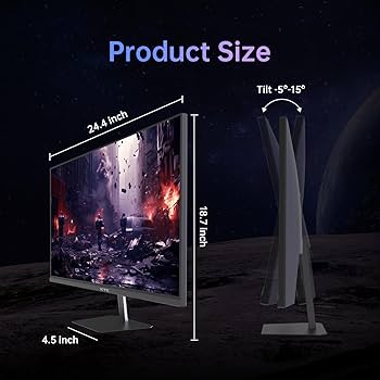 Amazon.com: KTC 22'' Gaming Monitor 180Hz,Fast IPS 1080P 1 ms, 128
