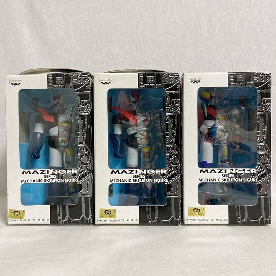 Amazon | マジンガー・シリーズ 全3種セット メカニックスケルトン