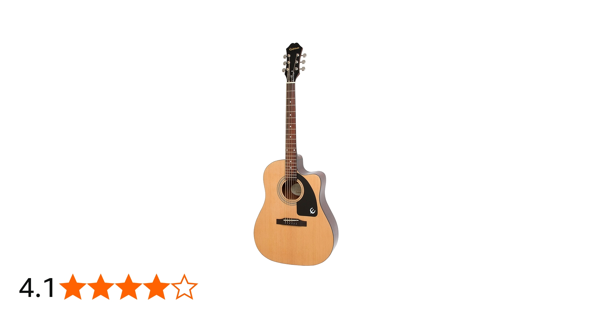 Amazon | Epiphone AJ-100CE Natural エレアコギター (エピフォン