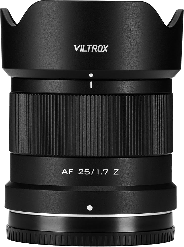 Amazon.co.jp: VILTROX AF 25mm F1.7 Z マウント レンズ 小型&軽量 APS
