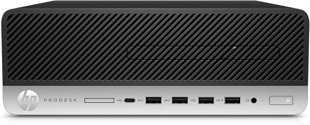 HP ProDesk 600 G3 SFF 3.4 GHz i5 – 7500 SFF Siyah, Gümüş PC : Hp