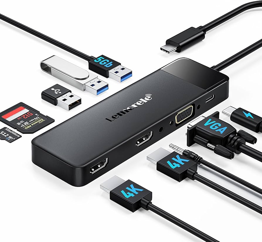 Amazon.co.jp: USB Cドッキングステーション hdmi 2つ ハブ デュアル