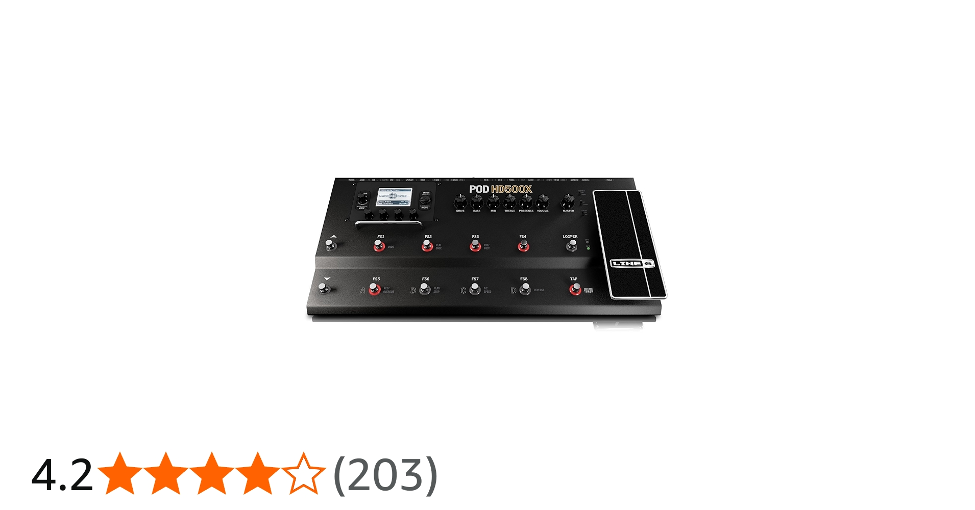 Amazon.co.jp: LINE 6 POD HD500X Amp Simulator : Musical Instruments