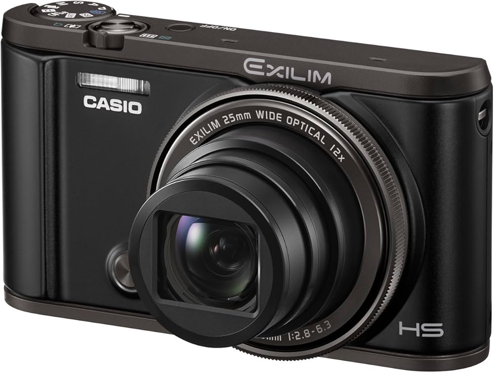 Amazon | CASIO デジタルカメラ EXILIM EX-ZR3000BK 自分撮りチルト