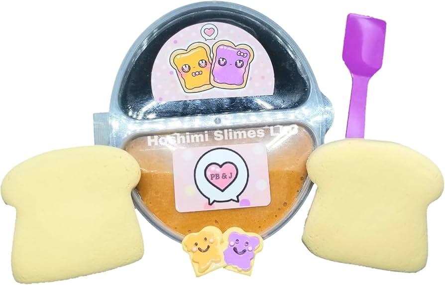 Amazon.com: Mini PB & J DIY Handmade Scented Slime Kit for Kids
