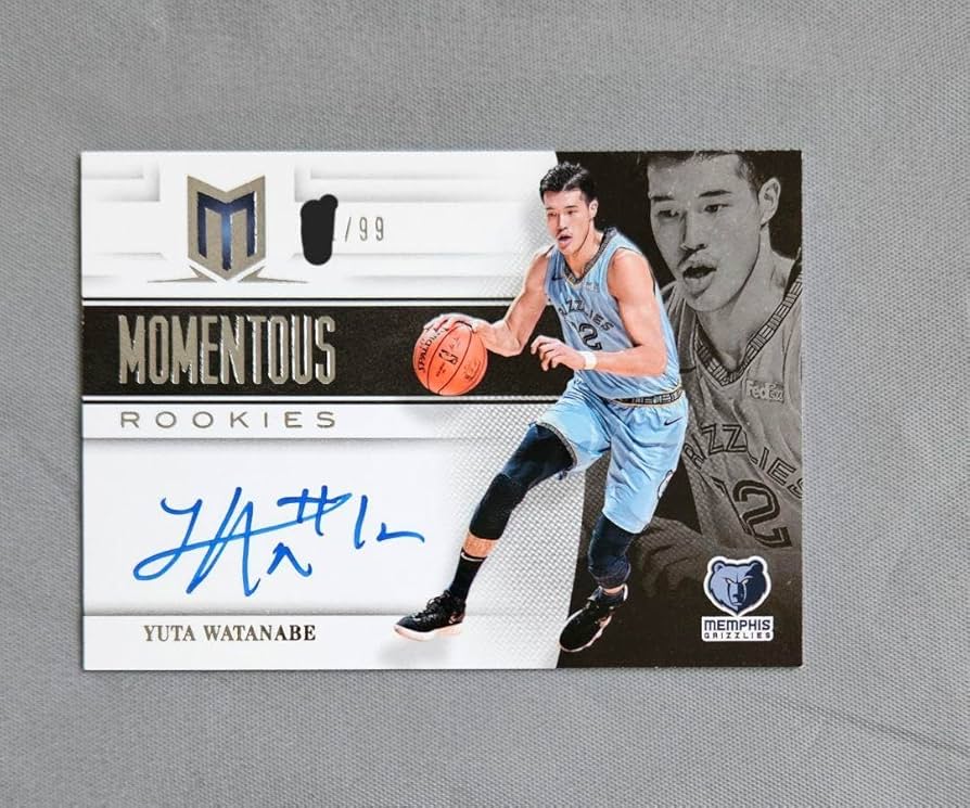 Amazon.co.jp: バスケ NBA ルーキー 直書きサイン 99シリ 渡邊雄太