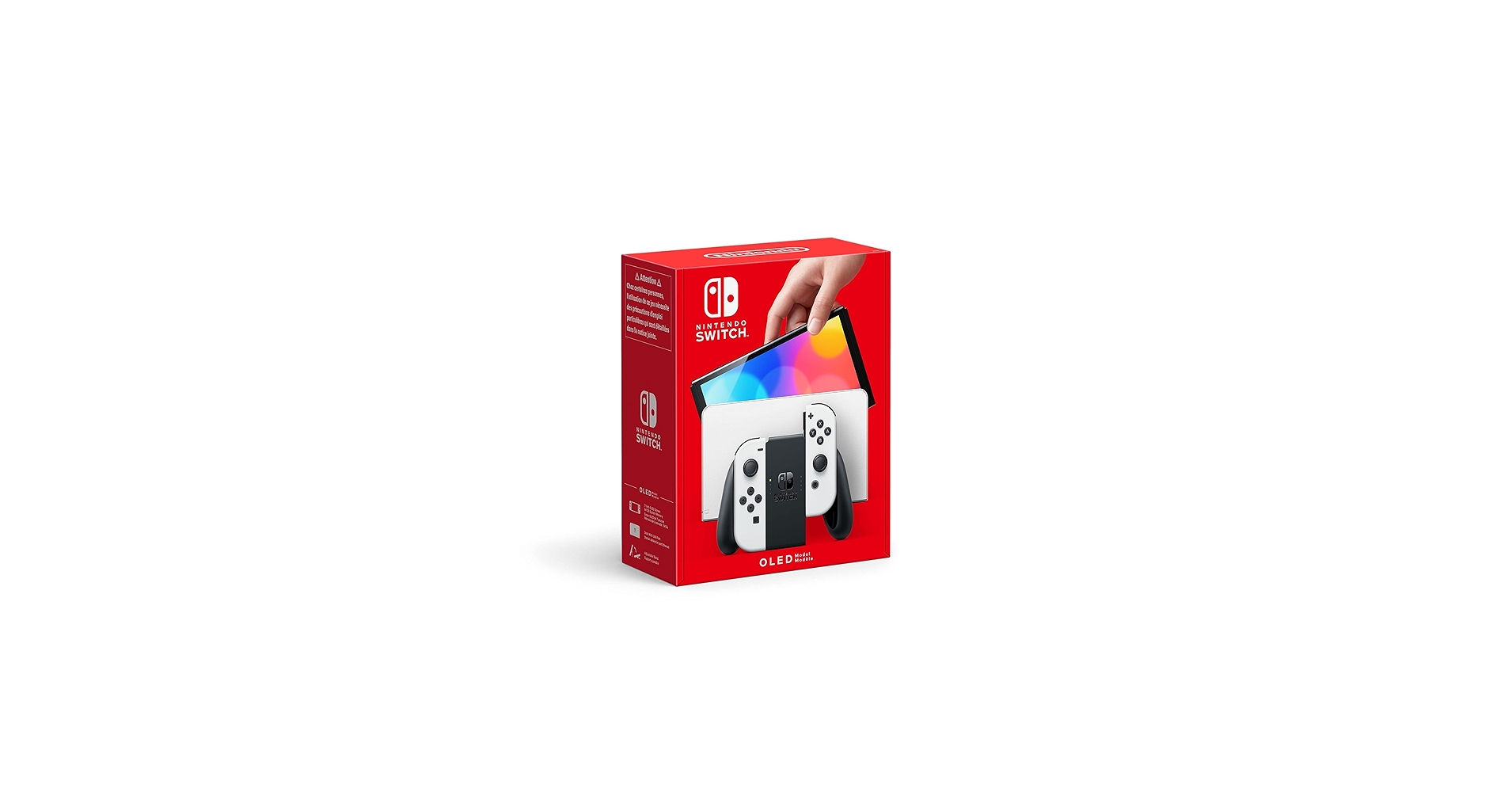 Amazon.com: Nintendo Switch (OLED model) with White Joy-Con (JAPAN